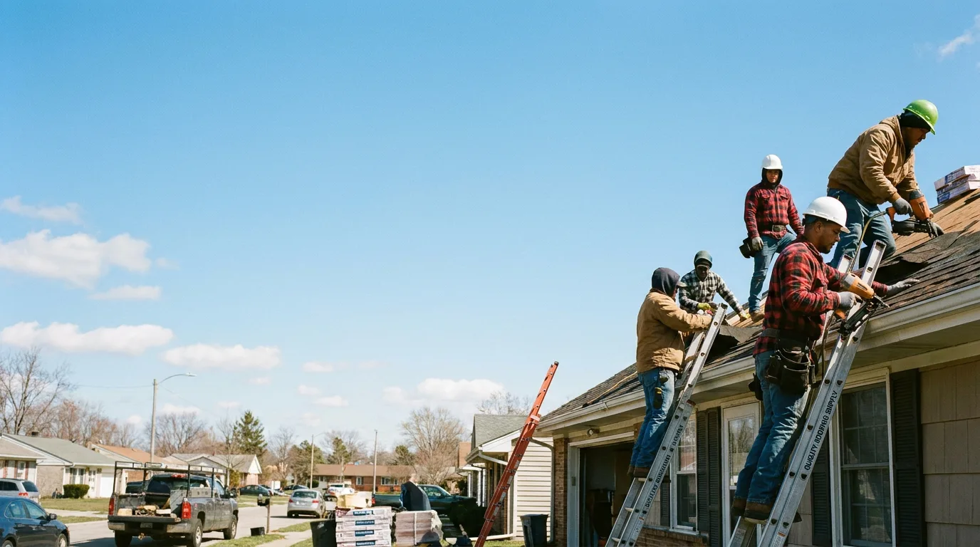 Roofing in Lovington, IL near me